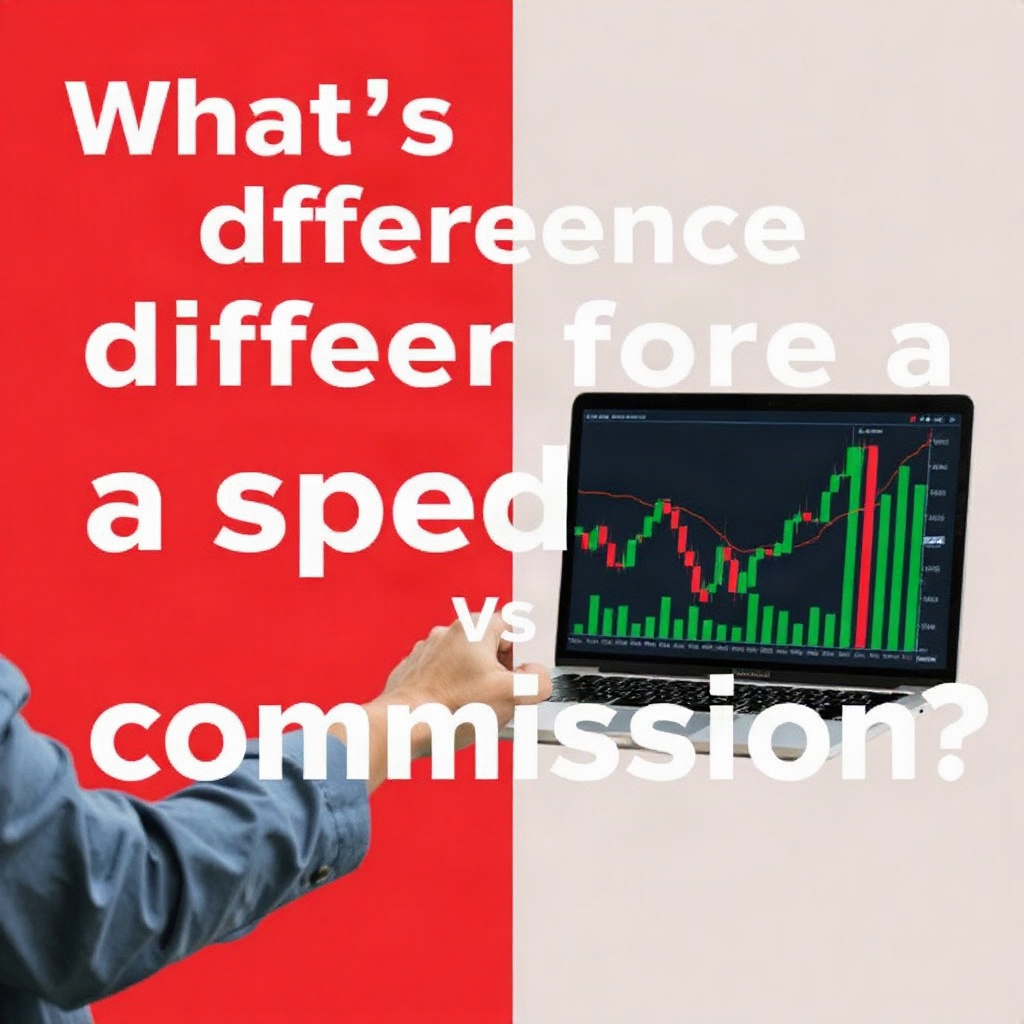What's the difference between a spread and a commission?